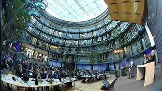 Finale im Förderwettbewerb "Data Literacy Education" am 28. September 2018 in Berlin (Foto: David Ausserhofer)