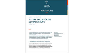 Kurzanalyse "Future Skills in der Globalisierung" (Cover)